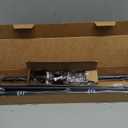 5/ 8” Diameter Curtain Rods 30-90 Inch, for 30-84 Inch Windows, Adjustable Splicing Black Curtain Rods for Windows with Brackets, Window Treatment Rod Long Small Curtains Rod