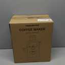 KEENSTAR 3.5Bar Espresso Machine with Milk Frother, 800W Compact Espresso and Cappuccino Machine with Preheating Function, 4 Cup Espresso Maker for Cappuccino or Latte, Gift for Coffee Lover (Grey)