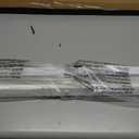 LazBlinds No Tools No Drill 1" Vinyl Mini Blinds, Cordless Blinds for Windows, Light Filtering Horizontal Window Blinds & Shades, 48" W x 48" H, White