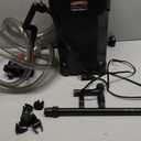 172GPH Canister Filter, External Aquarium Filter Ultra-Quiet Water Circulation Cleaning Machine with Media for Fish Tanks and Aquariums Up to 30 Gallons (172GPH)