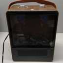 Electric Fireplace Heater for Indoor Use, 1500W/750W Space Heater Fireplace with 3D LED Flame, Double Safety Protection, Portable Fireplace Heater for Home Office Christmas Decoration