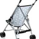 Bayer Doll Umbrella Stroller - Star Print Buggy with Basket & Bag, taglia unica