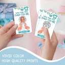 41 Sheet Baby Shower Scratch Off Game, Who has the Dad-To-Be Scratch Off, 3.5 x 2.1 In Funny Baby Shower Games Ideas for Party Guests - Gender Reveal Party Decor-MT02