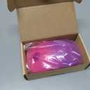 Unipows Wireless Mouse - 2.4G Slim Portable Computer Mouse with Nano Receiver, Less Noise Mobile Optical Mice for Notebook, PC, Laptop, Computer, Mac (Gradient Purple)