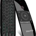 Upgrade WeChip W1 Air Mouse Romote Control with KeyboardIR/RF TV Remote Control for Nvidia Shield/Android TV Box/PC/Projector/HTPC/All-in-one PC