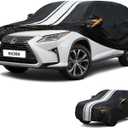 Lexus RX Car Cover Waterproof All Weather, Premium Car Cover Custom Fit for Lexus RX RX350 RX450H RX500H, with Free Towel/Storage Bag.
