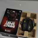 Howard Leight Impact Sport Sound Amplification Electronic Earmuff, Green (R - 01526) (Adult)