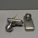 TEEHO TE003 Keyless Entry Keypad Door Lock with Handle, Electronic Digital Smart Deadbolt Locks with 2 Backup Keys, Door Knob with Code for Front Door Bedroom, Auto Lock, Easy to Install, Satin Nickel