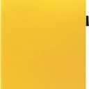 Universal 10 10.1 11 Inch Tablet Case, Viclowlpfe Protective Folio Stand Android 16 15 Case for 9.6-11 Inch Tablet with Hand Strap and Cards Slots, Lemon Yellow