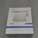 Zima Dental Pod: Ultrasonic Retainer Cleaner. The Original Retainer Cleaner Machine, Aligner Cleaner, Nightguard Cleaner, Mouthguard Cleaner, Denture Cleaner. Ultrasonic Cleaner For Oral Dental Care (Arctic White)