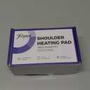 Telepepe Cordless Shoulder Heating Pad, Heated Shoulder Brace for Rotator Cuff Frozen, 3 Heat Levels, 3000mAh Rechargeable Battery, Shoulder Wrap for Pain Relief Deep Tissue for Men Women (Black)