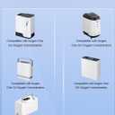 120W Charger Compatible with Inogen One G5 G4 G3 G2 G1 Portable Oxygen Concentrator BA-403 BA-503 BA-303 BA-302 BA-301 BA-107 BA-106 BA-516 Mango 100-19B Power Supply Adapter Cord