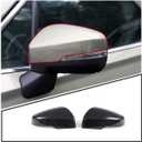 Car Side Mirror Decoration Cover Compatible with Subaru XV Forester Outback Legacy 2019-2022 2023 2024 2025 2026+,This Rear View Mirrors Cover Cap Cover trim is made of ABS. (Carbon Fiber)