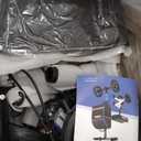 Economy Knee Scooter Steerable Knee Walker for Foot Injuries Compact Crutch Alternative with Dual Braking System (Black)