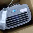 BLACK+DECKER Portable Air Conditioner, 8,000 BTU (3,950 BTU SACC) for Rooms up to 400 Sq. Ft., Portable AC with Follow Me Remote Control and Window Kit, BPACT08WT, White