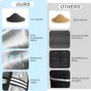 Weighted Vest, 6lb/8lb/12lb/16lb/20lb/25lb/30lb Weight Vest with Reflective Stripe, Weighted Vest for Men Women Workout Equipment for Strength Training, Running, Jogging, Fitness, Weight Loss (PU-Silver)