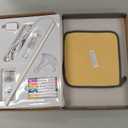 Led Note Board with 7 Colors,Light Up Acrylic Cosmody Drawing Board,Glowing Acrylic Dry Erase Board with Light,Lumiboard Led Boards to Write On,Halloween Gifts for Kids (13.7*10)