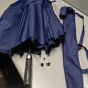 MRTLLOA Extra Large Golf Umbrella, 54/62/68/72 Inch Automatic Open, Oversize Double Canopy Vented Windproof Waterproof Sports Umbrellas for Rain (Navy Blue)