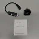 WDZWFHK Wireless CarPlay Adapter & Android Auto Dongle, Fast Auto-Connect, Compact Plug & Play Wireless CarPlay Converter for iPhone & Android, USB/USB-C, No Delay, Seamless Reconnection (Black)