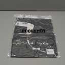 COOFANDY Mens Summer Tshirt Shirts Summer Big and Tall Undershirts Basic Tee Tops Dark Grey, XXL