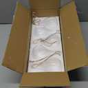 Juvale Teardrop Hanging Glass Terrarium - Air Plant Holder & Succulent Planter - Tea Light Candle Holder & Glass Globe for Air Plants - Pack of 5-3 x 5.5 in