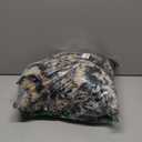 XeGe Fluffy Faux Fur Leopard-Tiger Patchwork Print Blanket, Comfy Plush Fuzzy Bed Throw, Cheetah Print Shaggy Big Blanket Bedroom Living Room, Aesthetic Decorative Furry Throw, Brown and Black, 60x90