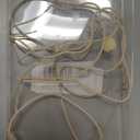 TOODOO in Ear Back Electric Microphone Mini XLR Mic Over The Ear Microphones Headset Microphone XLR with 4 Pin Mini XLR Cable Wire and Microphone Windscreens Compatible with Shure, Beige Color (2 Pcs)