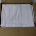 Fitable White Rectangle Tablecloths for 6 Foot Tables, 6 Pack - 70 x 108 Inches - Stain Resistant and Washable Table Clothes, Polyester Fabric Table Covers for Wedding, Party, Banquet, Buffect