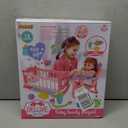 Baby Doll Toys Set, 14" Doll Toys, 25Pcs Dolls Care Toy Playset, Toddlers Toy Dolls Set Incl Cradle Crib, High Chair, Milk Bottle, Pacifier, Diaper, Baby Gift for Age 3 4 5 6+ Years Old Girls Boys