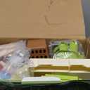 Kids Kitchen Playset Set, 63PCS Pretend Play Kitchen Toys for Toddlers, Cooking Stove with Steam Sound Light, Play Sink with Manual Faucet, Play Food Accessories Gift for Boys, 33H Green