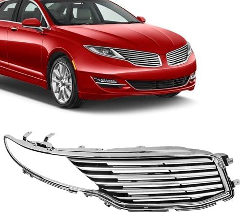 JOLONG Front Right Bumper Grille for 2013-2016 Lincoln MKZ Replacement for DP5Z8200BC DP5Z-8200-BC