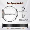 X-it Magnetic Watch Band for Apple Watch Ultra 49mm, 46mm/45mm/44mm, Silicone Sport Strap with Strong Magnet for Men and Women, Compatible with Apple Watch Series 11/10/9/8/7/6/5/4/3/2/1 and SE