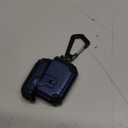 Pohgelan Compatible with AirPods 4 Case,Magnetic Automatic Lock with Phone Stand & Cleaning Kit,Compatible with Magsafe,Carbon Fiber Texture Cover -Blue