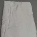 THREAD SPREAD 100% Cotton Fitted Sheet Twin Size - 400 Thread Count 16" Deep Pocket Twin Fitted Sheet Only, Egyptian Soft Cooling Sateen Weave Elastic Bottom Sheet, Fits College Dorm Mattress - White