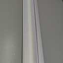 JIANGPIN TEXTILE Zebra Roller Shades, Dual Layer Roll Up Blind for Living Room, Semi Sheer Shades Window Privacy Light Control for Day and Night, (Maximum Height 72inch, White Color, Width 31 inch)