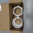 2" PVC Pipe Fitting Adapter Connector Union Coupling Schedule 40 (Slip Socket x NPT Male Pipe Thread), Pack of 2