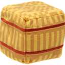 Minecraft Basic Blocks Hay Bale 3-Inch Mini Plush