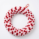 Pompom Wreath 12inches Pink And Red