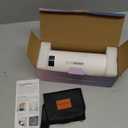 Travel Electric Kettle Portable Small Mini Tea Coffee Kettle Water Boiler, Water Heater with 4 Temperature Control,304 Stainless Steel with Auto Shut-Off & Boil Dry Protection, BPA-Free (White)