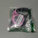 Retractable Dog Leash 10ft, Tangle-Free Expandable Leash for Small Dogs Up to 22lbs, Easy-Adjust Lock & Anti-Slip Handle for Safe Walks (Pink)