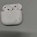 Apple AirPods 4 Wireless Earbuds, Bluetooth Headphones, with Active Noise Cancellation, Adaptive, Transparency Mode, Personalized Spatial Audio, USB-C Charging Case, Wireless Charging, H2 Chip