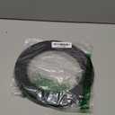 Black Trim Rings Plastic Ring 8" Inch Recessed Light Ring for Can Lights Lightening Fixture (5 Trim Rings)