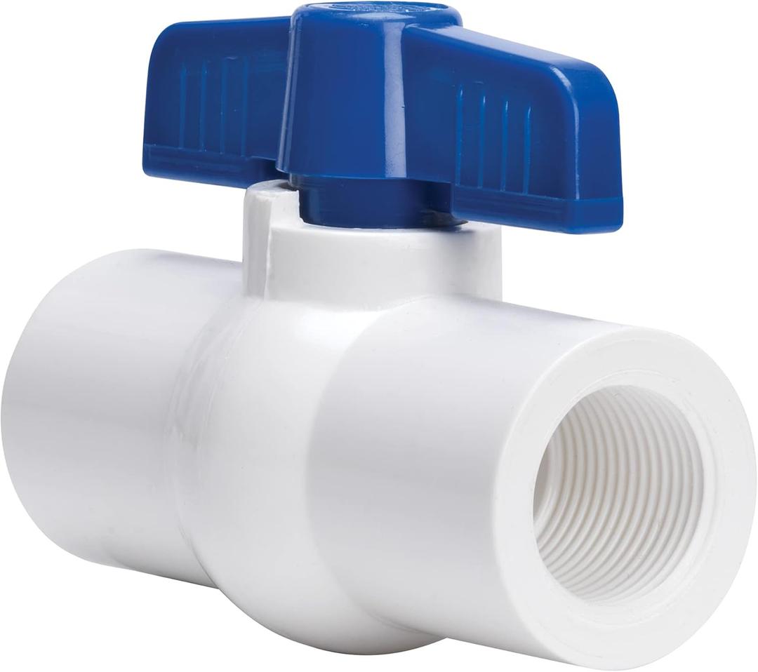 Homewerks VBV-P40-B11B 4-Inch PVC SCH 40 Ball Valve IPS,