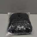 Lrady Women's Two Piece Skirt Sets Beach Formal Wedding Guest Sleeveless Peplum Ruffle Party Maxi Bodycon Dress Outfits, Black, XLarge