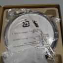 Amazon Basics Digital Kitchen Scale with LCD Display, Tare Function, Multiple Units, Weighs up to 11 Pounds, Batteries Included, Black and Stainless Steel