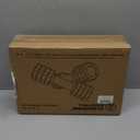 Adjustable Dumbbell Set of 2, 4 in 1 Free Weights Dumbbells Set, Hand Weights for Women at Home, 5 lb Dumbbells Set with Non-slip Comfort Handle for Home Gym Exercise Workout Training (Gray)