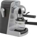 IMUSA 4cup Electric Bistro Espresso Cappuccino Maker, Silver