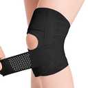 Galvaran Knee Brace with Side Stabilizers Relieve Meniscus Tear Knee Pain ACL MCL Arthritis, Joint Pain Relief, Breathable Adjustable Knee Support Suitable for Men and Women with Sports Injuries