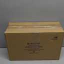 Medium Clear Storage Box 9 Pack Stackable Storage Containers with Snap-Tight Latch 10" x 5"x 1.9" for Pencil Box,Art tools