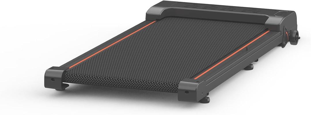 Walking Pad Under Desk Treadmill with Incline Under Desk Tangerine